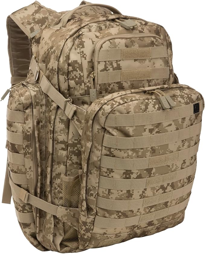 SOG Tools and Knives, Internal Frame Tactical Multi Day Overnight Travel and Work Backpack, Digital Camo, One Size