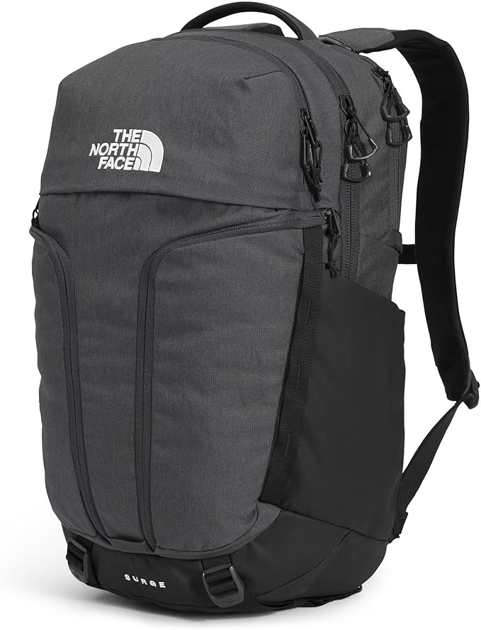 THE NORTH FACE Surge Commuter Laptop Backpack | Daypack With Water Repellent Finish, 16" Laptop Sleeve, Reflective Details