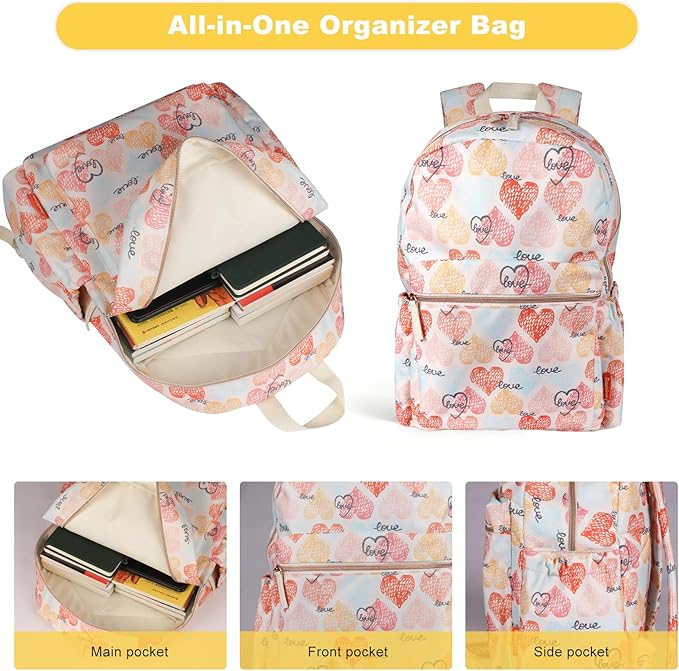 Backpack for School Teens Boys Girls, Lightweight Casual Backpacks for Men and Women, Classic Basic Water Resistant Casual Daypack, 15.6 Inch Laptop Bookbag for College High School Work Travel