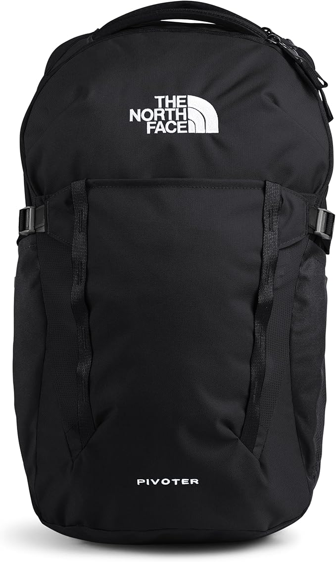 The North Face Pivoter Everyday Laptop Backpack - NPF, TNF Black-NPF, One Size