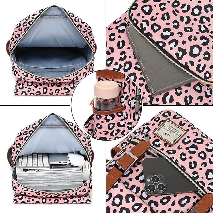 YGR Floral Laptop Backpack for Women, Female, School, Travel, Business, Outdoor Sports, Office, Work