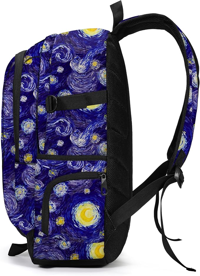 rickyh style School Backpack Travel Bag for Men & Women Lightweight College Back Pack with Laptop Compartmen
