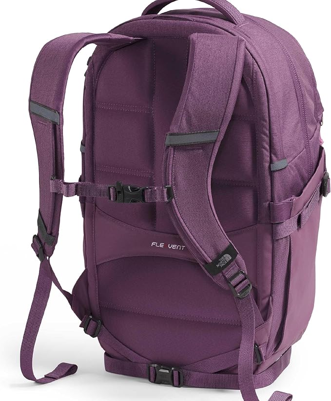 The North Face Women's Recon Everyday Laptop Backpack - Commuter Travel Bag, 18" Laptop Sleeve, Water-Repellent, Chroma Purple Light Heather/Hushed Lavender, One Size