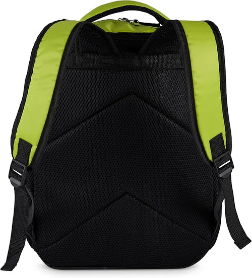 AI ACCESSORY INNOVATIONS Dr. Suess’s The Grinch Backpack for Boys & Girls Featuring a Big Face Grinch, 16”Bookbag w/Molded Nope Dangle, Green