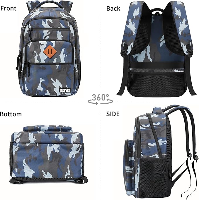 Classic Backpack for Men Women, School Backpack for Girls Boy Teens,15.6 Inch Laptop Bookbag with Reinforced Straps for College High School Work Business Computer Book Bag,mochilas para hombres