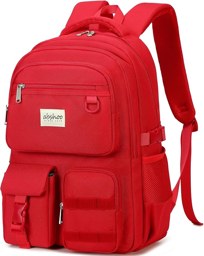 abshoo Large Heavy Duty Backpack For School College Bookbag Casual Multi Pocket Travel Backpacks