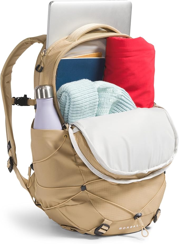 The North Face Women's Borealis Commuter Laptop Backpack, Khaki Stone, One Size