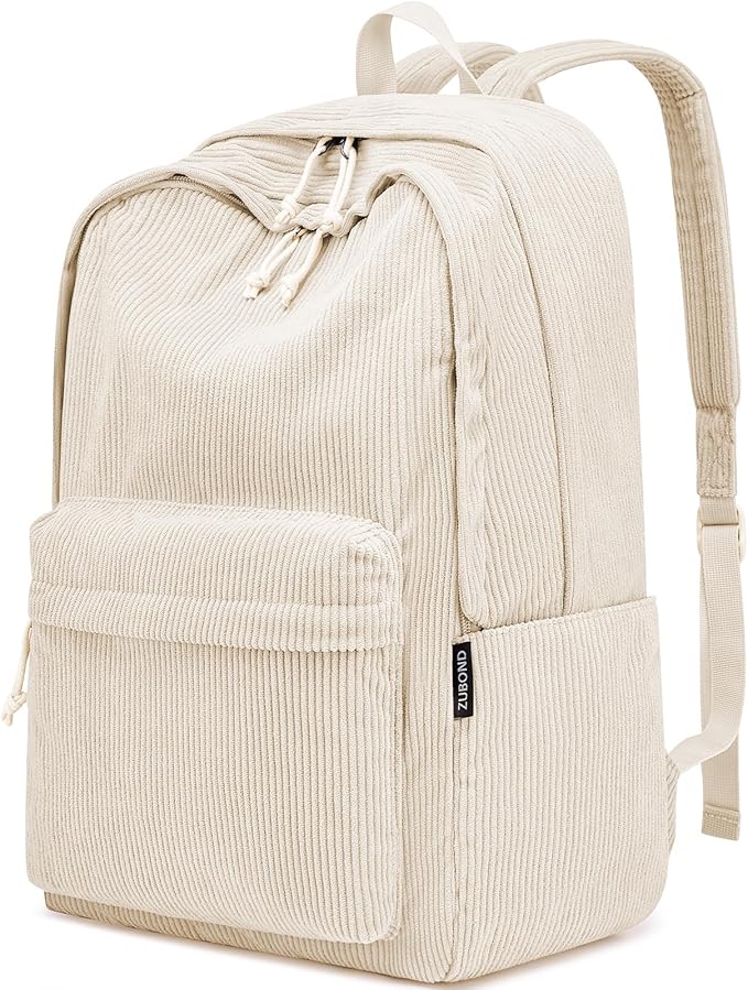 Backpack for School Girls and Boys, Lightweight School Bookbag for Teens, College Students Women & Men, Cute Large Laptop Backpack Fits 15.6 Inch Notebook (Machine Washable)