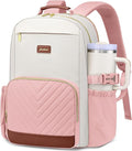 Laptop Backpack for Women Bookbag: 15.6 inch Work Backpacks with Pouch Pocket for Large Capacity Cup & USB Charger College Book Bag Travel Business Nurse Teacher Bookbags Anti-theft Back Pack
