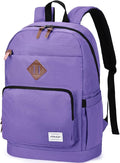 RAVUO School Backpack for Men Women, Water Resistant 15.6 inch Laptop Bag College Bookbag Casual Daypack Travel Rucksack