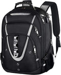 17 inch Laptop Backpack, Large Travel Backpack for Men Airline Approved with USB Charging Port and TSA Friendly, RFID Anti Theft Water Resistant Bookbag Fit for College High School Students Weekender