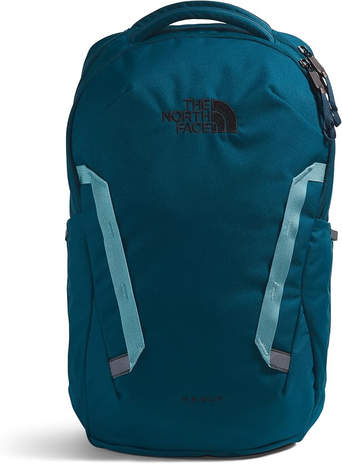 The North Face Vault Everyday Laptop Backpack - PFAS Free, Midnight Petrol/Algae Blue, One Size