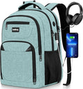 Laptop Backpack for Men Business Work College,School Bookbag for Teens Boys Student,Computer Bag Sturdy Back Pack with USB Charger