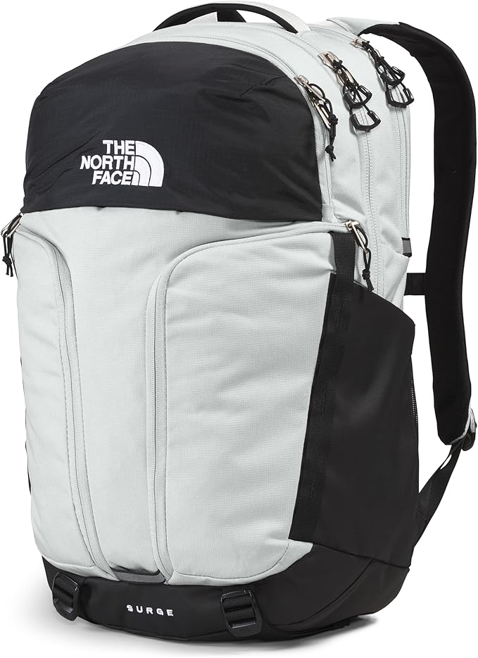 THE NORTH FACE Surge Commuter Laptop Backpack | Daypack With Water Repellent Finish, 16" Laptop Sleeve, Reflective Details