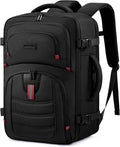 LOVEVOOK 50L Travel Backpack for Men, Airline Approved Carry On Luggage with 3 Packing Cubes, TSA Overnight Bags, Waterproof Personal Item Bag, Weekender Essentials Backpacks fits 18" Laptop