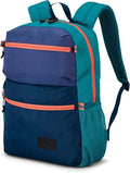 High Sierra Everclass Backpack - Travel or Work Laptop Bookbag with 360° Reflectivity, Dual Water Bottle Pockets & Fits Laptops Up To 15.6”, One Size, Dusk Purple/True Navy/Sea