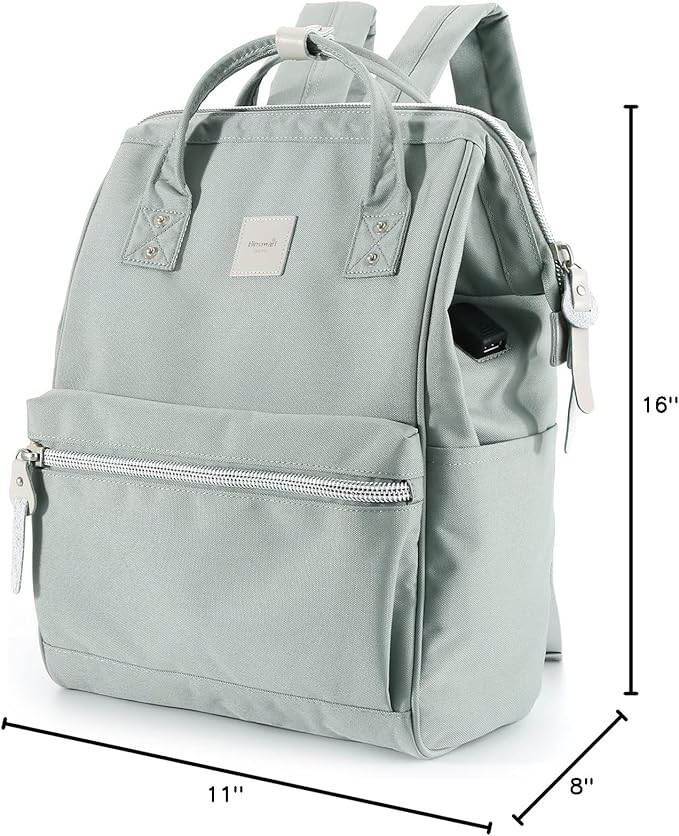 himawari Laptop Backpack for Women&Men Travel Backpack With USB Charging Port Large Business Bag Water Resistant for College, Computer, Doctor (1881-QC)