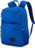 High Sierra Everclass Backpack - Travel or Work Laptop Bookbag with 360° Reflectivity, Dual Water Bottle Pockets & Fits Laptops Up To 15.6”, One Size, Cosmic Blue