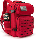 QT&QY 25L/45L Military Tactical Backpack For Men Molle Daypack 3 Day Bug Out Bag Hiking Rucksack With Bottle Holder