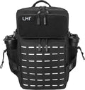 LHI Tactical Military Backpack for Men 25L/45L Large Molle Army Assault Pack 3 Day Hiking Rucksack With Bottle Holder