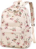 School Backpack for Teen Girls Women Laptop Backpack College Bookbags Middle School Travel Work Commuter Back Pack(Corduroy flower)