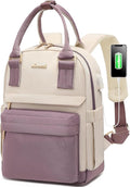 LOVEVOOK Mini Backpack for Women Stylish Waterproof Backpack Purse with USB Port, Cute Daypack for College Travel Party
