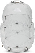 The North Face Women's Borealis Commuter Laptop Backpack - Everyday Travel Bag, Laptop Sleeve, Reflective Details, Tin Grey Dark Heather, One Size