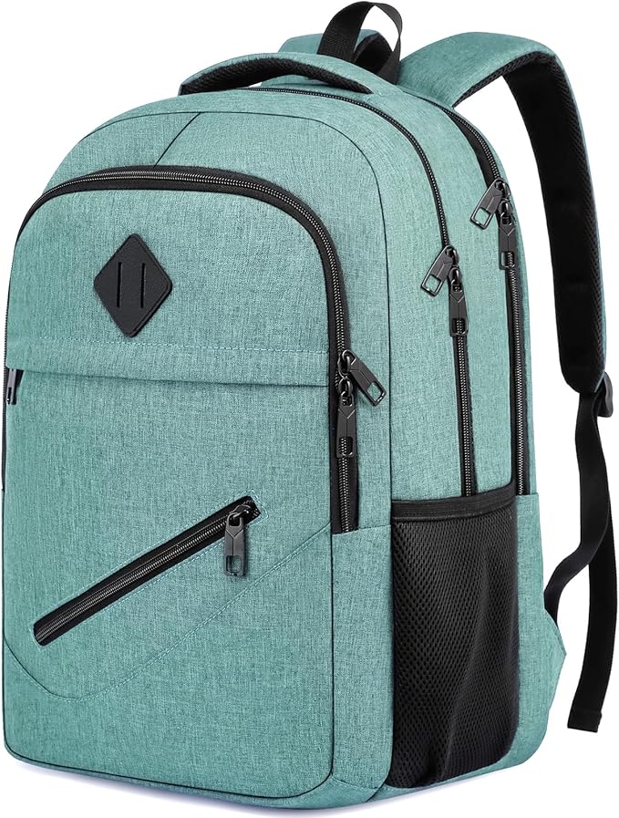 BIKROD Backpack for Girls Women, School Backpack for Teen Boys, Lightweight Casual High School Bookbag, Daily-use Travel Laptop Backpack Fits 15.6 Inch Notebook