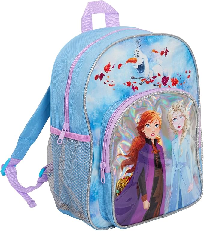 Disney® Official Frozen 2 Backpack for Girls with Elsa & Anna Into The Unknown School Nursery Travel Rucksack Lunch Bag