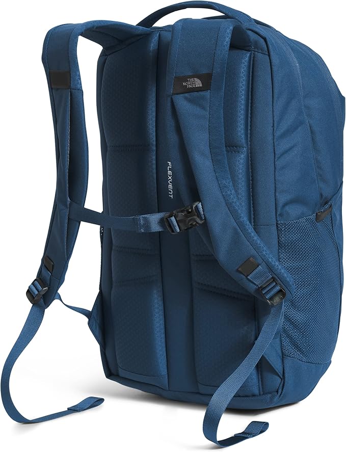 THE NORTH FACE Vault Everyday Laptop Backpack | Commuter Travel Bag with Water-Repellent Finish, Spacious Main Compartment, Shady Blue/TNF White, OS