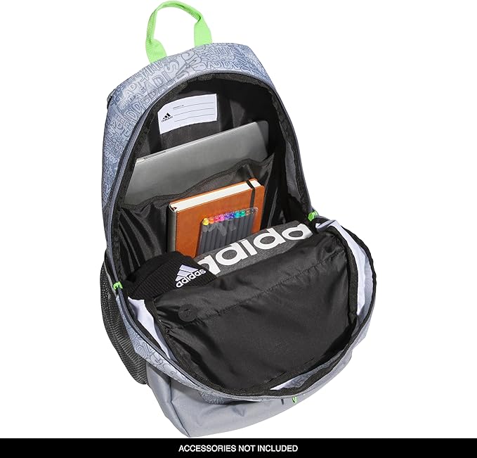 adidas Unisex Foundation Backpack for Laptop, Large Durable Athletic Gym Bag