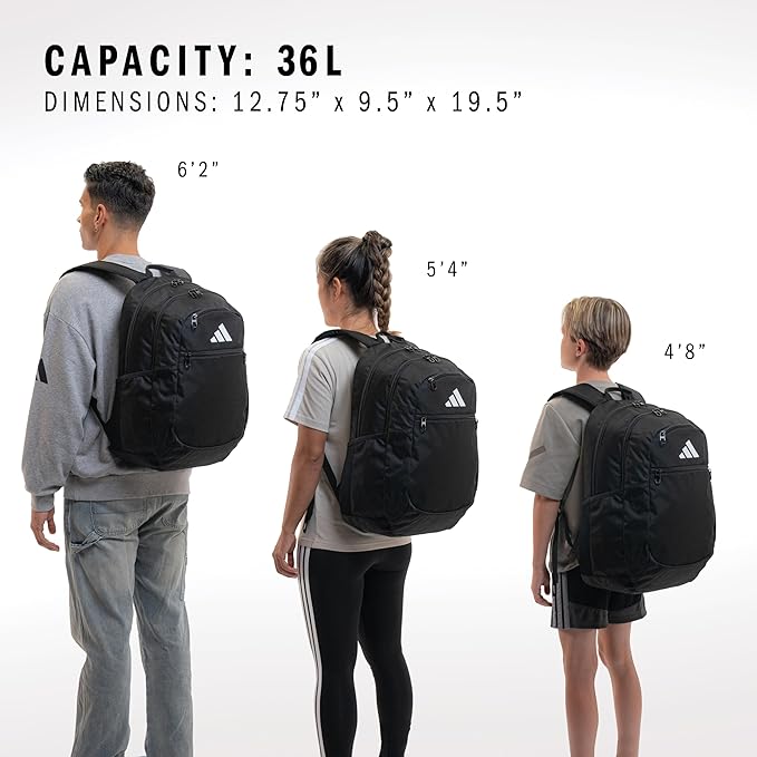 Striker Team Sports Backpack for soccer and more, workout bag for men and women