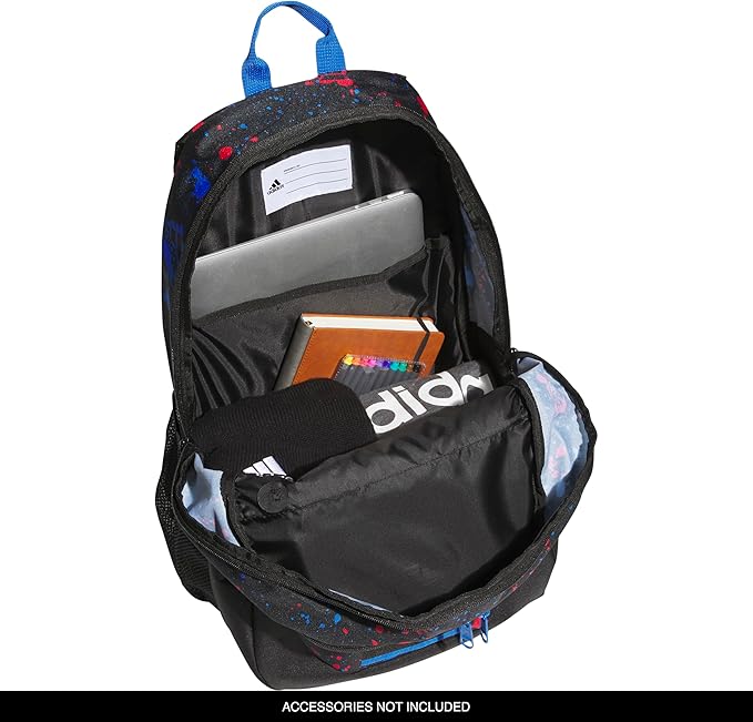 adidas Unisex Foundation Backpack for Laptop, Large Durable Athletic Gym Bag