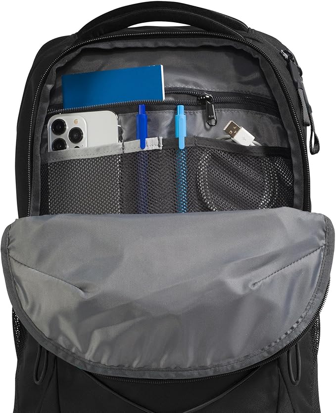 The North Face Jester Everyday Laptop Backpack - Commuter Daypack, Water Repellent, Laptop Sleeve, TNF Black-NPF, One Size