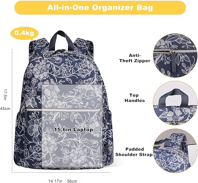 Backpack for School Teens Boys Girls, Lightweight Casual Backpacks for Men and Women, Classic Basic Water Resistant Casual Daypack, 15.6 Inch Laptop Bookbag for College High School Work Travel
