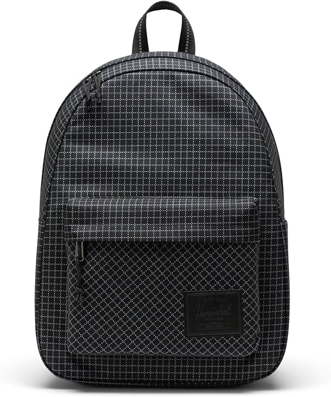 Herschel Supply Co. Unisex Classic Backpack, Grid - Black (Limited Edition), Standard - 26L