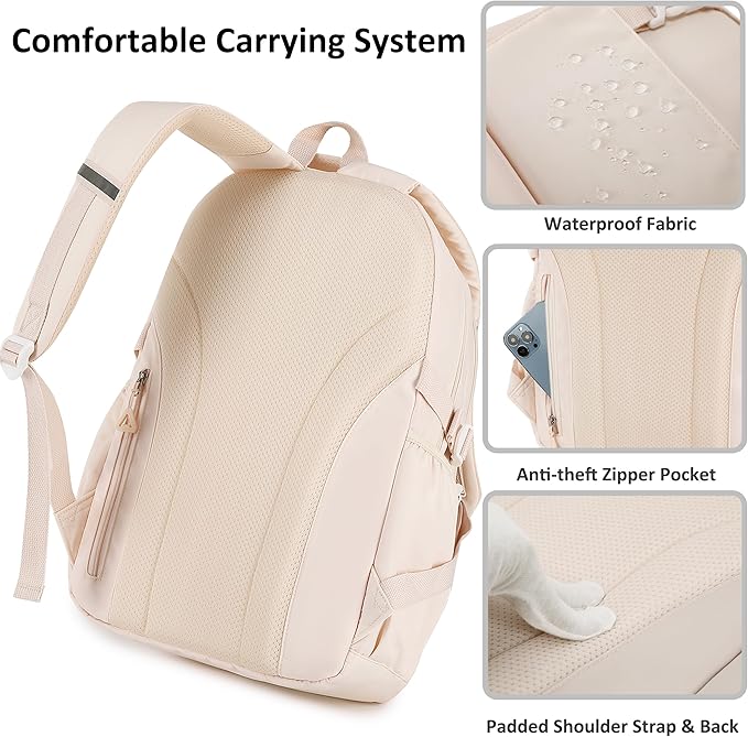 AO ALI VICTORY Backpack for Women Girls Set with Pencil Case 15.6 Inch Laptop School Bag Kids Elementary College Backpacks