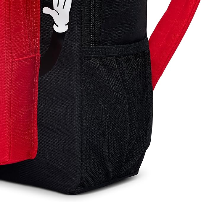 Nike Kid's Boxy Backpack, Black/University Red/White, MISC