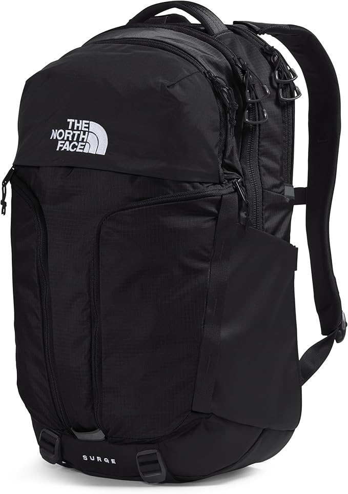 THE NORTH FACE Surge Commuter Laptop Backpack | Daypack With Water Repellent Finish, 16" Laptop Sleeve, Reflective Details