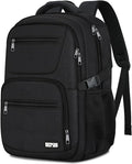 Black backpack for school, School Backpack for boys teens, Laptop Backpacks for men, College high middle school bookbag Fits15.6 Inch Laptop with Reinforced Straps, Boys backpack, Book bag