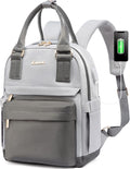 LOVEVOOK Mini Backpack for Women Stylish Waterproof Backpack Purse with USB Port, Cute Daypack for College Travel Party