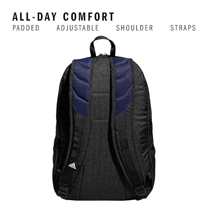 adidas Stadium 3 Soccer Backpack with Ball Pocket, 36L