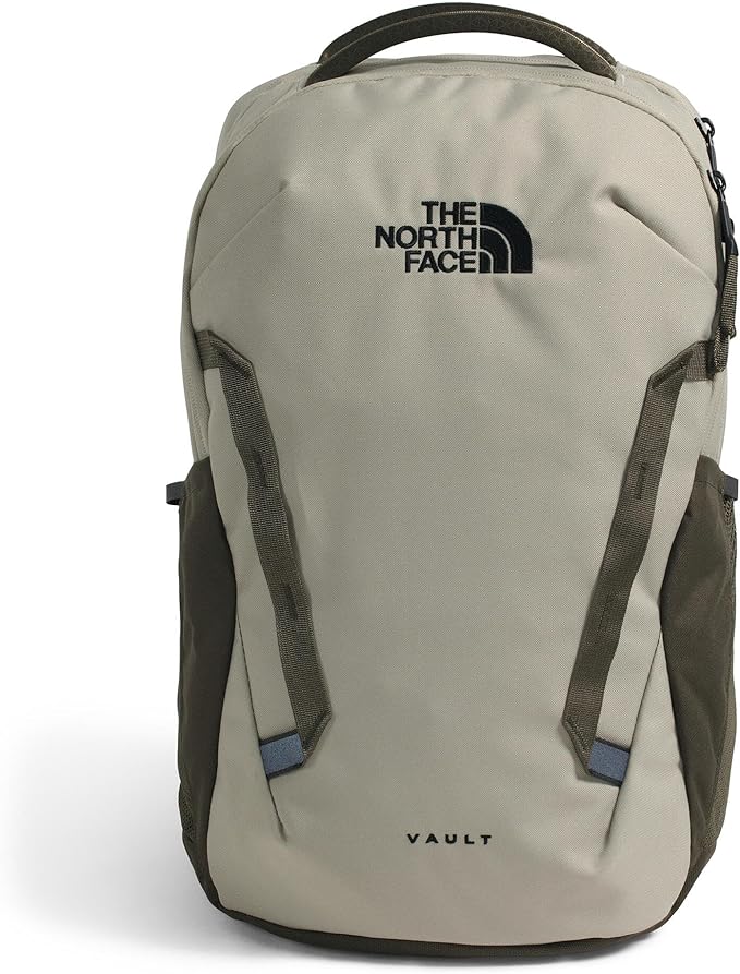 The North Face Vault Everyday Laptop Backpack - PFAS Free, Clay Grey/New Taupe Green, One Size