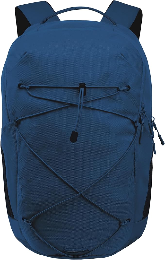 KEOFID Casual Backpack for Men and Women, Hiking Backpack for Travel, Black Daypacks for Sports, College, Water Resistant(Blue)