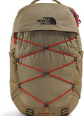 The North Face Borealis Commuter Laptop Backpack - Water Repellent, Laptop Sleeve, Large Main Compartment, Cedar/Lava Red, One Size