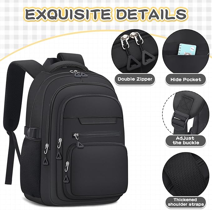 Cute Backpack for School Girls Aesthetic Backpack Women College Bookbag Large Students Laptop Bag Travel Casual Daypack