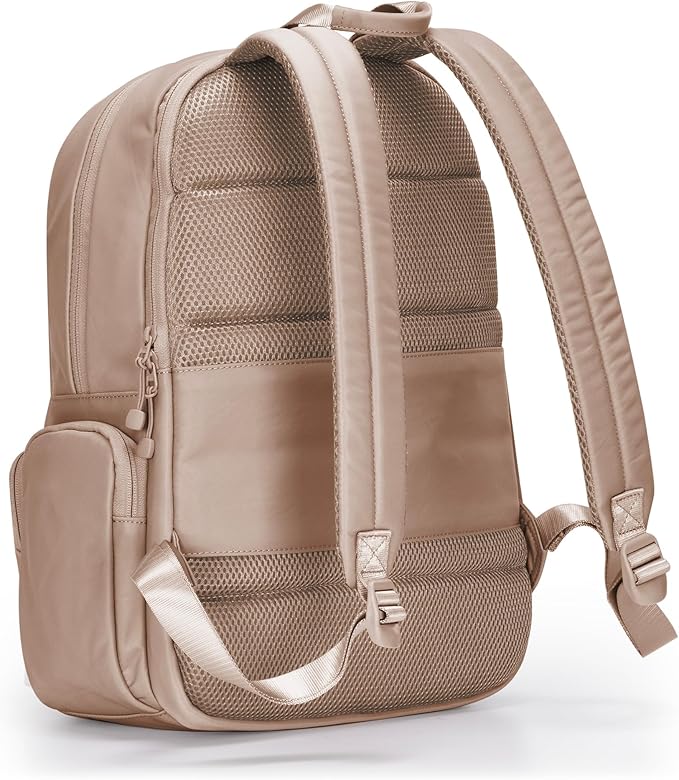 Traveler's Choice Women's Iria 20L Backpack, Latte Beige