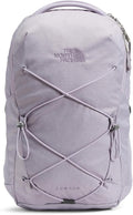 The North Face Women's Jester Everyday Laptop Backpack - Commuter Travel Bag, Laptop Sleeve, Water-Repellent, Minimal Grey Dark Heather/Minimal Grey-NPF, One Size