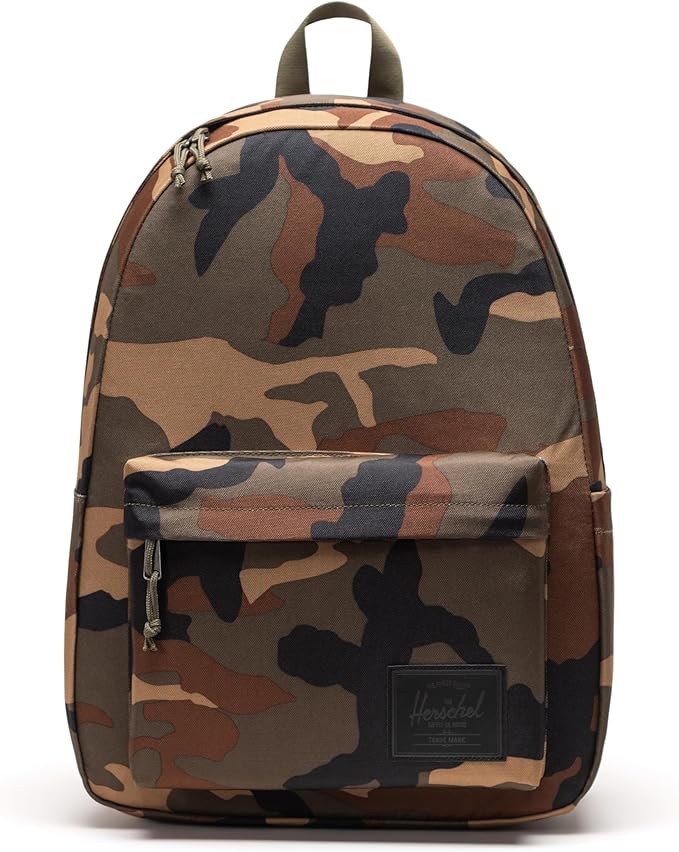 Herschel Supply Co. Unisex Classic Backpack Woodland Camo/Black Label (Limited Edition), XL - 30L