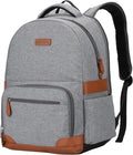 RealCool Laptop Backpack, 31L Travel Backpacks Gift for Women Men, Fits up to 15.6-17 Inch,Water Resistant College Bookbag, for School Business Trip (Gray)